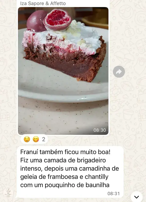 Depoimento de aluna de outro método da Maíra Covolan